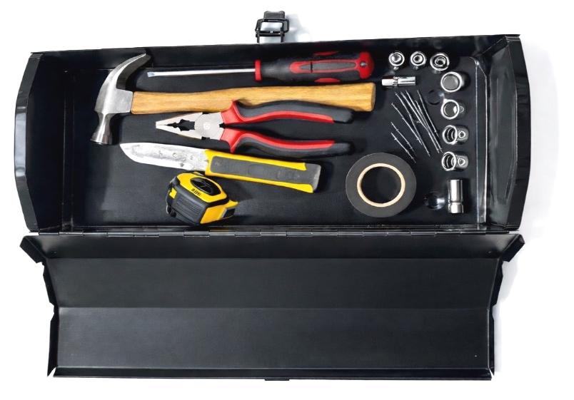 SINGLE TOOL BOX WITH SINGLE COMPARTMENT